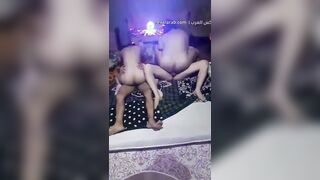 سكس عربي تبادل زوجات حقيقي في شقة في المعادي افلام اباحية عربية