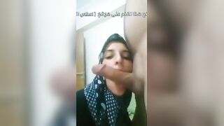 مصرية هايجة كسها مولع نار تمص وتلحس وتشرب اللبن سكس مصري